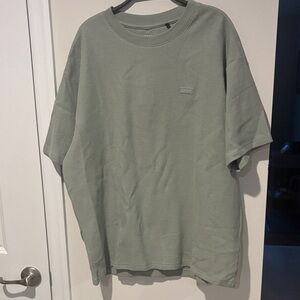 Men's DKNY Green Tea Oversized Knit T-Shirt M